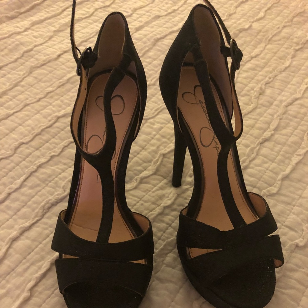 Jessica Simpson Black Heels Size 6